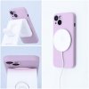 Futerał do iPhone 14 PRO Silicone Mag Cover zgodny z MagSafe różowy